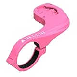 Wahoo Elemnt Mount Compatible with Multiple Wahoo Computers Including The Wahoo Elemnt Bolt, Elemnt Roam, Elemnt Mini, and Elemnt - Multiple Colors 24g Out Front Computer Mount (Pink)