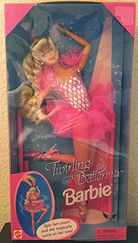 Muñeca Barbie Bailarina Giratoria miniatura 1