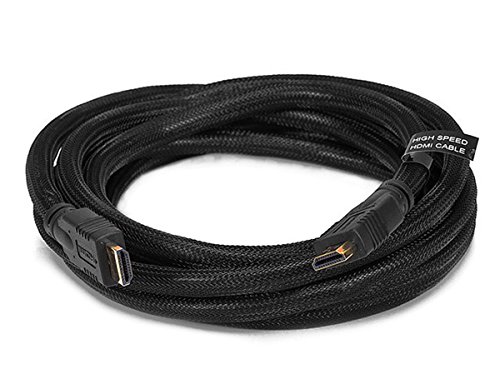 Monoprice 10ft 24AWG CL2 High Speed HDMI Cable w/ Net Jacket - Black