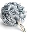 MTDLYICE Loofah Sponge, XXL Large Loofah 100g 4 Pack, Bath Sponge Soft Mesh Shower Loofah for Men, Body Scrub, Shower Pouf Bath Accessories, for Body Wash, Soap (Blue Gray)