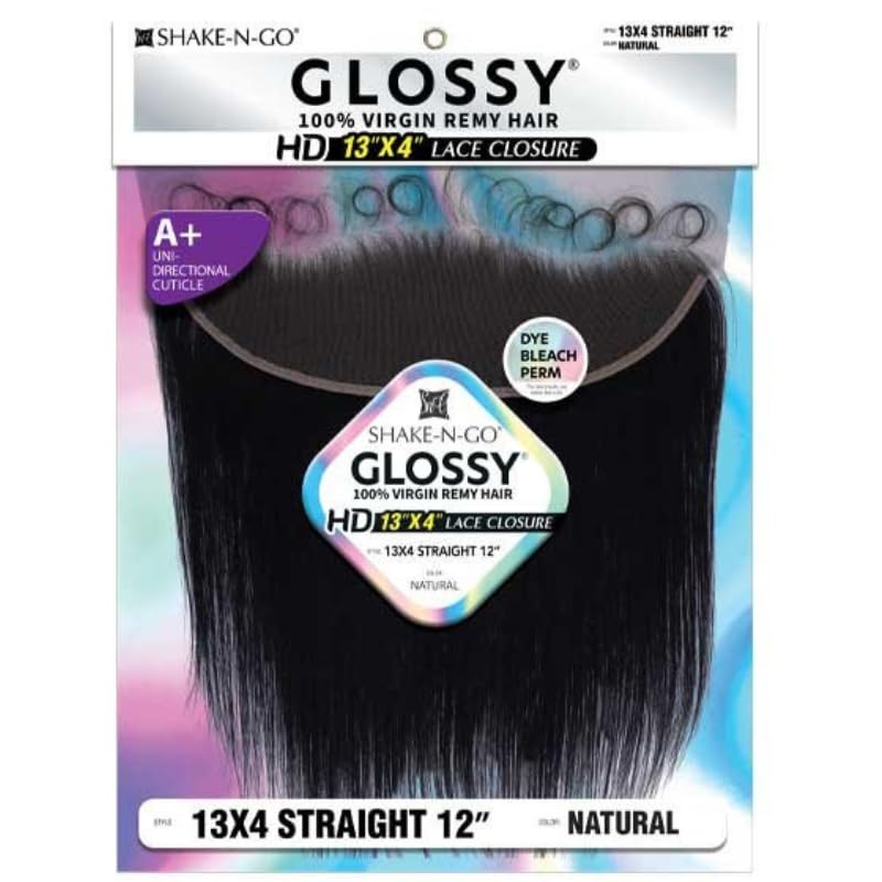 Shake-N-Go Glossy 13"x4" Straight Lace Frontal Closure
