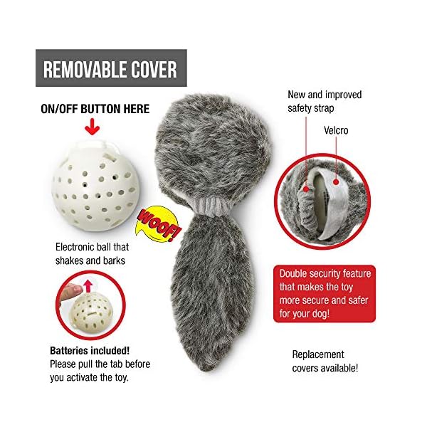 Interactive Plush Dog Toys