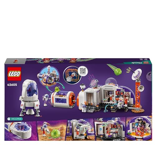 Friends la Base Spaziale su Marte e Razzo, Giochi per Bambine e Bambini da 8 Anni con 4 Mini Bamboline, Rover e Accessori, Idea Regalo per Ragazze e Ragazzi Fan dei Set Scientifici 42605 - Lego - Immagine 8