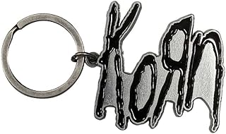Korn Logo Keyring (UK Size: One Size) (Black/Silver)