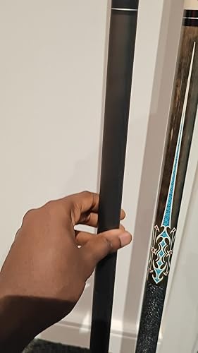 Queue De Billard Cue-King Ultra 2 Pièces 58" - Pointe 13mm, Graphite/fibre De Verre, Poids 20oz, Professionnelle