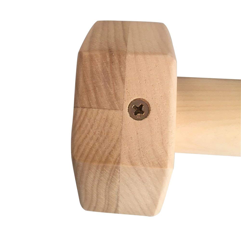 1 paio di 50 cm a forma di H flessioni aerobica invertito personalizzato bipolare push-up telaio estensione barre parallele