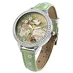 Handmade-3D-Polymer-Clay-Crystals-Ladies-Wrist-Watches-for-Women-Girls-Spring-Flying-Bird-Green-Relogio