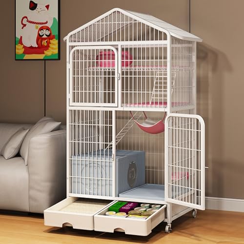 Cage pour chat intérieur extérieur idéale balcon et salon - 2