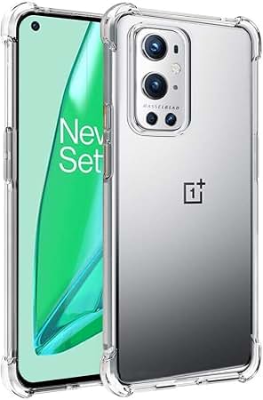 Amazon.com: Clear Case for Oneplus 9 Pro Shockproof [Hard PC Back+