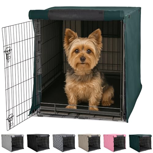 Gorilla Grip Capas de gaiola para cães compatíveis com caixas de cachorro Amazon Basics, todos os la