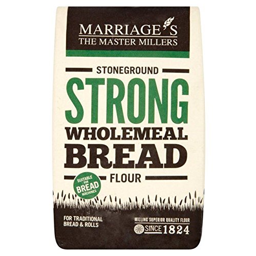 Marriage s Strong Stoneground Wholemeal Flour - 1.5kg (3.31lbs)