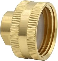 Vista 15 de Hooshing Adaptador giratorio de manguera de jardín de latón 3/4 "GHT a 1" NPT hembra a hembra conector de tuberías