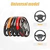 Universal Steering Wheel Cover - Microfiber Leathe... #2