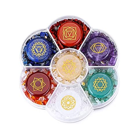 CrystalTears 7 Chakra Healing Crystal Set Cover