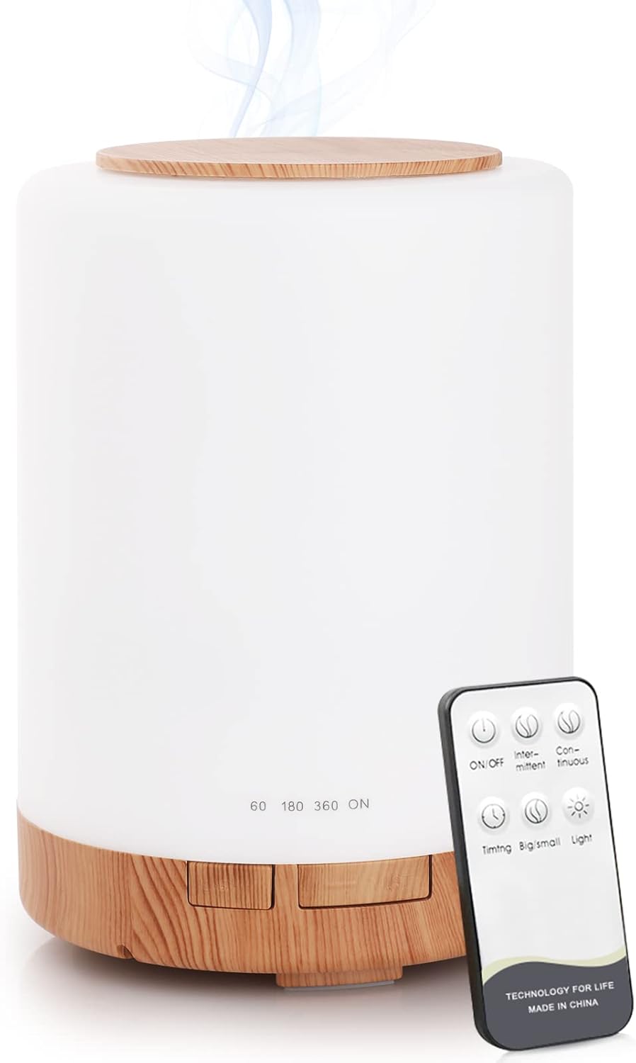 WD&CD Essential Oil Diffusers, 300ML Ultrasonic Aroma Diffuser