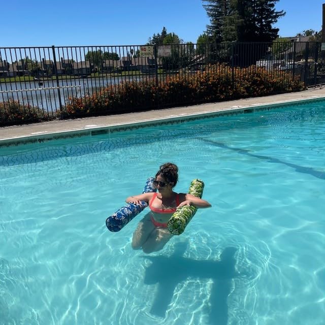 Amazon.com: Nekdoodle Deluxe Pool Noodle - Jumbo-Sized Ribbed Swim