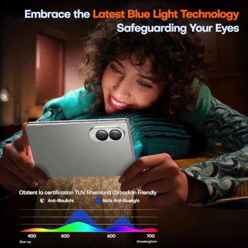 Image of TOCOL for Samsung Galaxy Z Fold 8 Screen Protector | Easy Installation Bubble-Free, 9H+ Tempered Glass, 8FT Military Grade Shatterproof, Anti-Scratch, Case Friendly HD 2 Pack