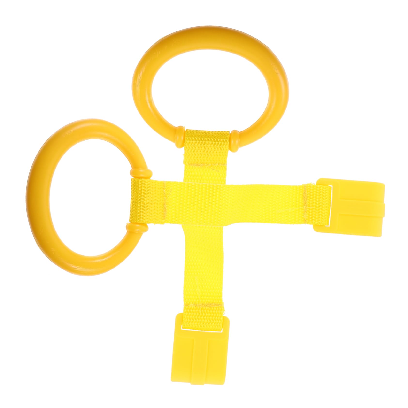 SAFIGLE Baby Bed Hand Rings 2 Pieces Crib Hanging Ring Set Safe and Sturdy Learning Tools for Boys and Girls' Standing Walking