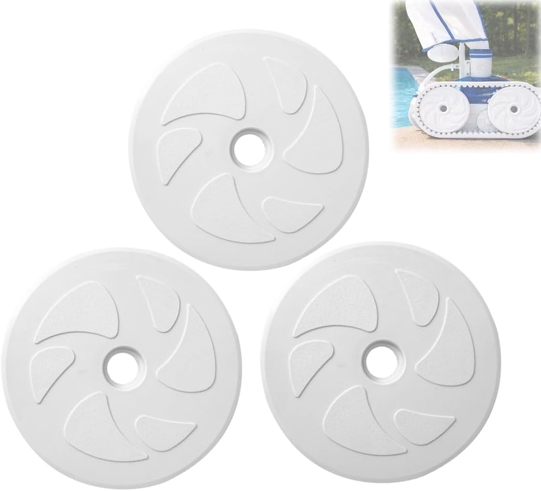 Gekufa C6 Replacement Wheels for Polaris 180/280 Pool Cleaner - Fits TankTrax & Vac-Sweep 280, Heavy Duty Plastic Tire Set, Easy to Install