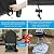 KINGLY Charcoal Kettle Grill Cover for Weber Kettle 22 Inch Charcoal Grill Rip-Proof Upgraded Material Kettle BBQ Gas Grill Cover with Hook&Loop and Drawstring Waterproof UV & Fade Resistant
