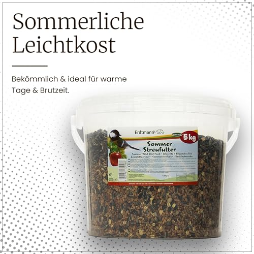 Erdtmanns Sommer-Streufutter im Eimer, 1er Pack (1 x 5 kg) - 2
