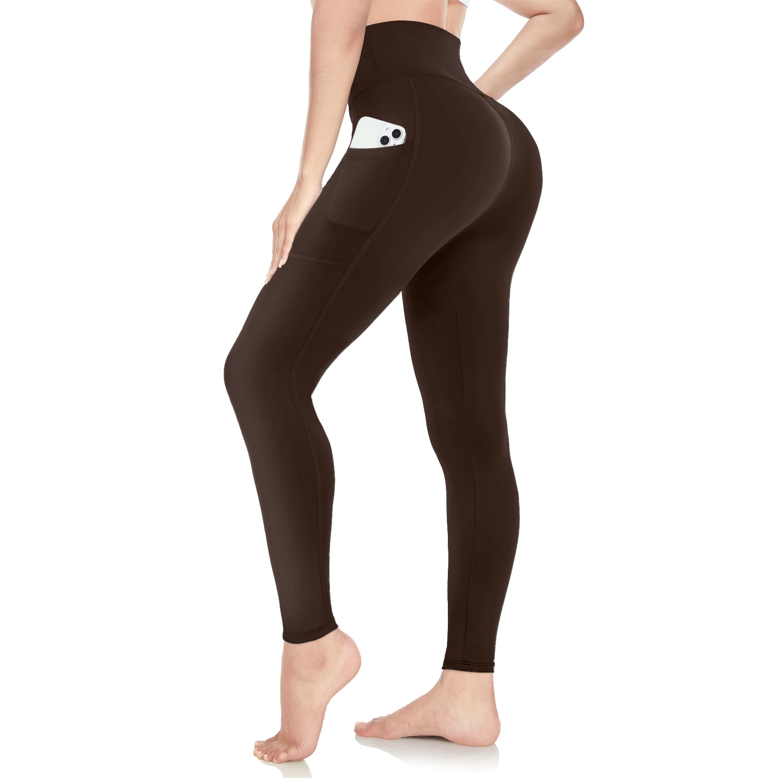 ACTINPUT Leggings for Women Soft High Waisted Tummy Control Leggings Sports Workout Gym Running Yoga Pants — view 21