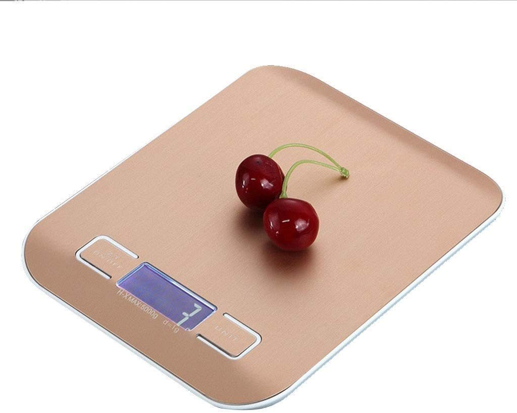 Electronic Scales Digital Kitchen Scale 22lb/10kg Electronic Cooking Weighing, With LCD Display, Slim Design, For Home, Kitchen