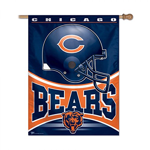 NFL Chicago Bears 27-by-37-Inch Vertical Flag