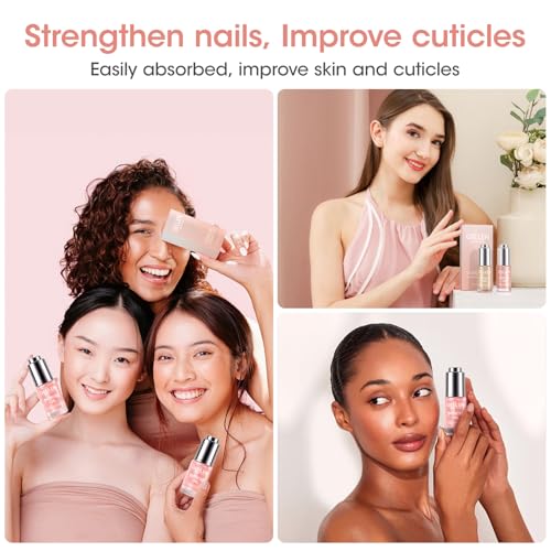 GELLEN Nail Cuticle Oil for Growth and Strength, Vitamin E Fingernail Nourishing Oil for Hydrating, Moisturizing, Strengthening, Repairing, Nail and Skin Care Product for Men Women, Jasmine Scent - Thumbnail 4
