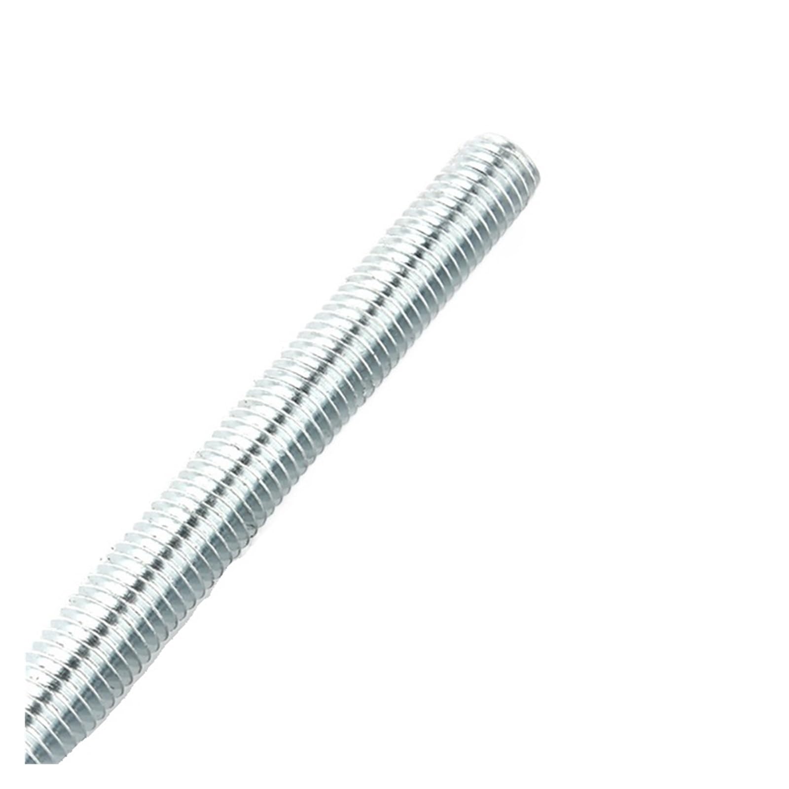 Varilla roscada completamente Varilla roscada y es 1 pieza M6 M8 M10 M12 barra de perno de rosca completa métrica de acero al carbono galvanizado brillante longitud 120 mm - 300 mm(M12x250mm)