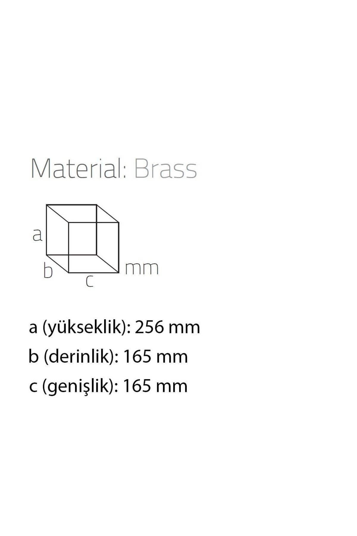 System Masaüstü Kağıt Havluluk Beyaz-Krom 270X165X165 Mm