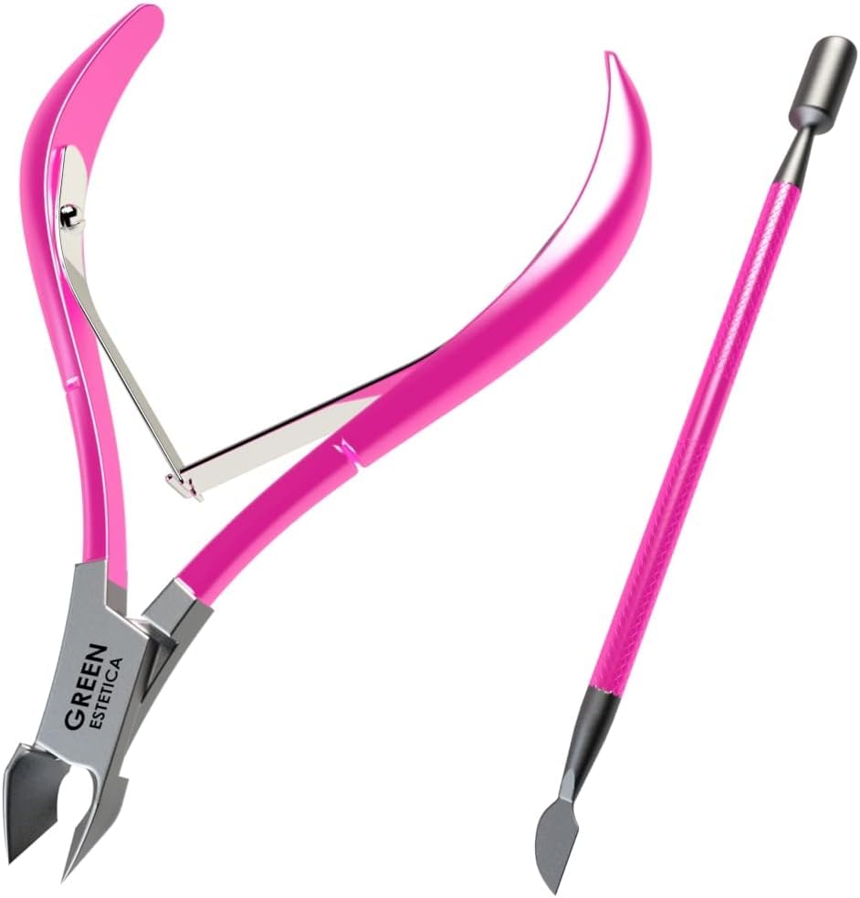 Professional Cuticle Trimmer &amp; Nippers, Stainless Steel Nail Care Tool