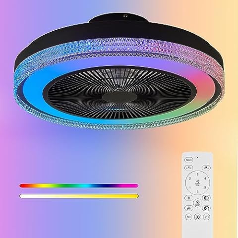 Defloorlight 20" RGB Ceiling Fan Cover