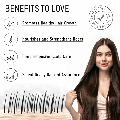 Image of Advanced Hair Growth Serum for Men & Women - Redensyl, Anagain, Baicapil, Capilia Longa | Reduces Hair Fall | Stimulates Hair Growth | 30ml | Dermatologist Recommended