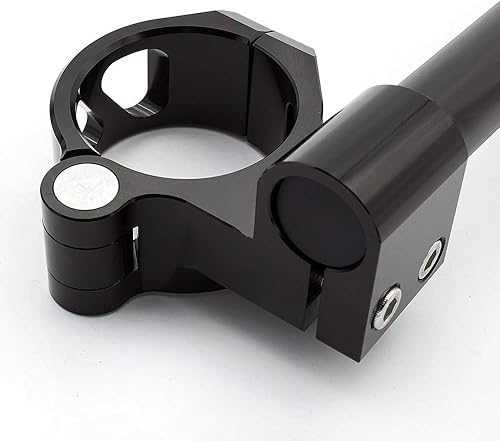 Miniatura 3 de FXCNC Racing 78 "2.165in cafe racer motocicleta CNC aluminio Tenedor tubo hueco Riser manillar cabeza reemplazable para motocicletas universales