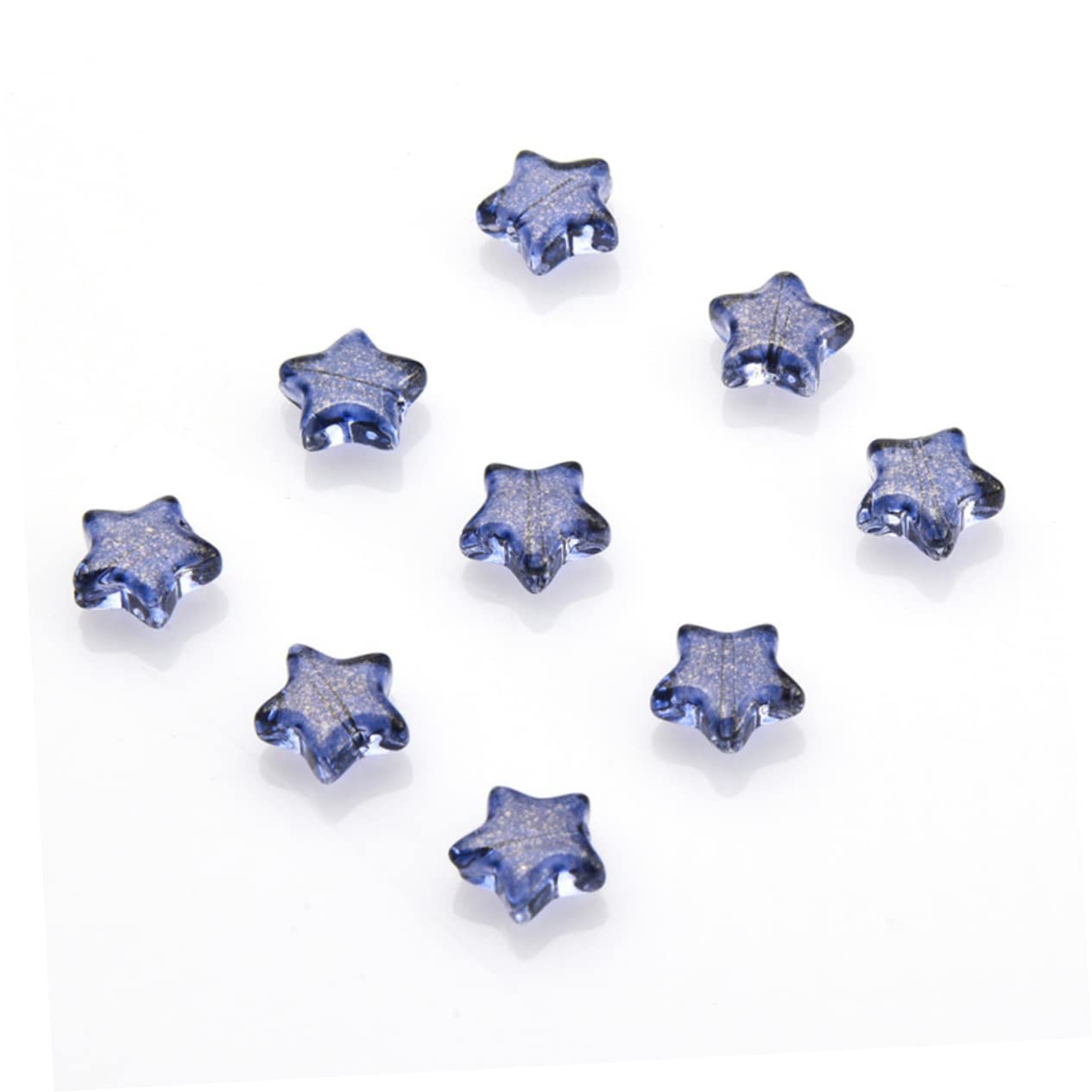 VILLCASE 5 Set Di Ciondoli Per Gioielli A Forma Di Stella Perline Decorative in Per Distanziatori 100 Pezzi*5