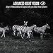 WOSODA 24MP 1080P Trail Camera 2 Pack, with Upgraded 850nm IR LEDs Night Vision 60ft Wildlife Camera, Game Camera for Home Security Wildlife Monitoring/Hunting