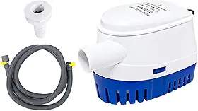 Bomba de Porão Automática para Barcos com Um Interruptor de Flutuação, G950, Tamanho real