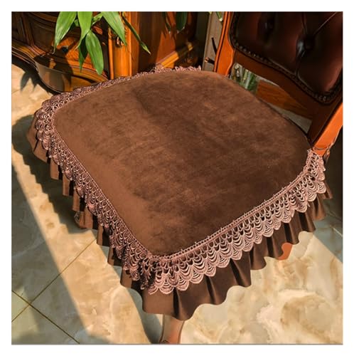 �N�b�V���� �ʂ�����݃`�F�A�N�b�V���� �\���b�h�J���[ ���[�X ����~�߃`�F�A�p�b�h �_�C�j���O�V�[�g�N�b�V���� �����\ ����\ �֎q�p(B,52x50cm(20x20inch))