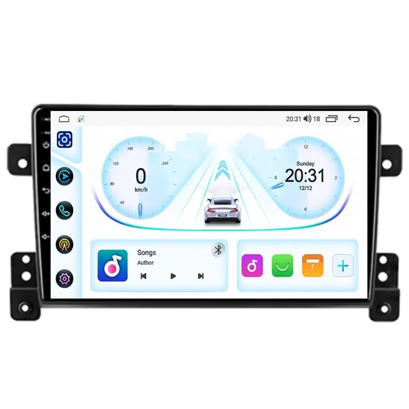Radio de pantalla táctil 9" de alto rendimiento HM607 4G para Suzuki Vitara