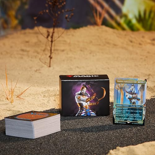 Image of Magic: The Gathering Aetherdrift Commander Deck - Eternal Might (100-Card Deck, 2-Card Collector Booster Sample Pack + Accessories)