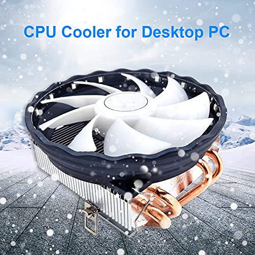 Radiateur de refroidisseur CPU 120mm PWM contre la surchauffe PC