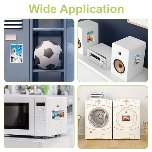 Set de 12 imanes decorativos de resina para refrigerador miniatura 7