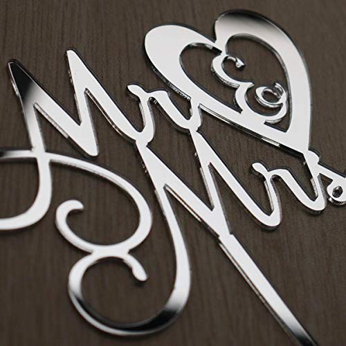 Aminjie MJ-A0065 Mr And Mrs Cake Topper thumb #1