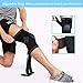 BERTER Knee Brace for Men Women - Compression Sleeve Non-Slip for Running, Hiking, Soccer, Basketball for Meniscus Tear Arthritis ACL Single Wrap (Update Compression Straps Version, Medium)