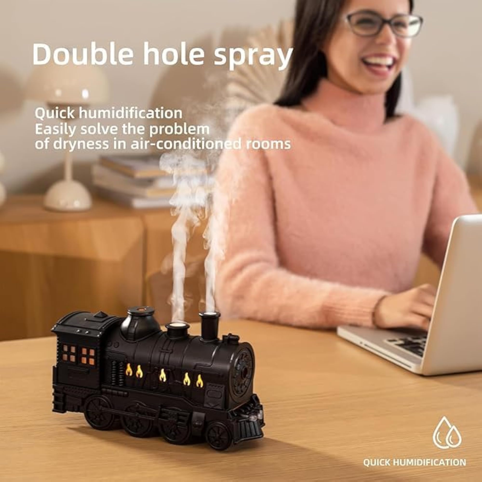 Ultrasonic Mist Aromatherapy Humidifier