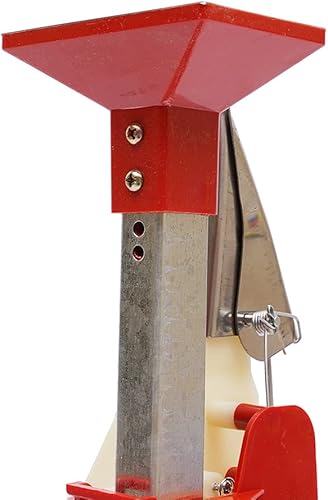 Miniatura 4 de YIYIBYUS Aplicador de fertilizante, fertilizante de maní de maíz de mano ajustable, sembradora manual de un solo cilindro para huerto, herramienta