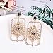 Crystal Evil Eyes Drop Earrings Fashion Unique Abstract Eyes Rhinestone Dangle Earring for Women Exaggerated Jewelry