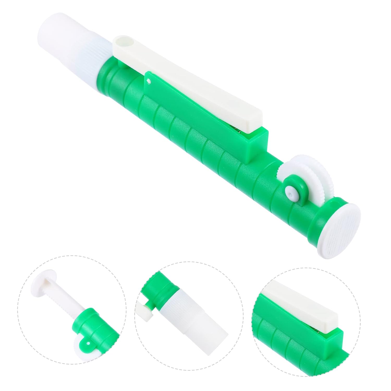 SOLUSTRE Fluid Transfer Pump for Pipettes Plastic Labs Pipette Pump Acid Alkali Resistant