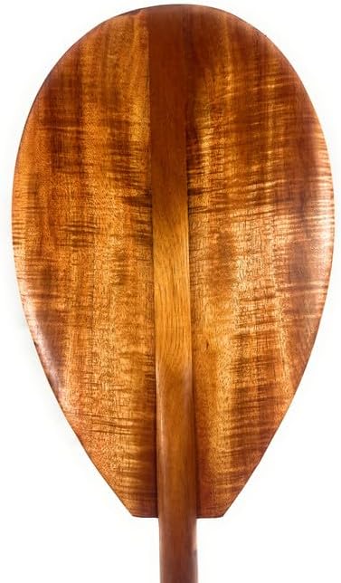 Tikimaster AAA Premium Koa Paddle 60" Steersman - Made in Hawaii | #koa7443